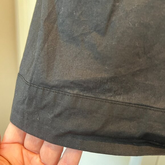 MICHAEL Michael Kors Black Beaded Cotton Tunic Top, Size Medium - Picture 6 of 12